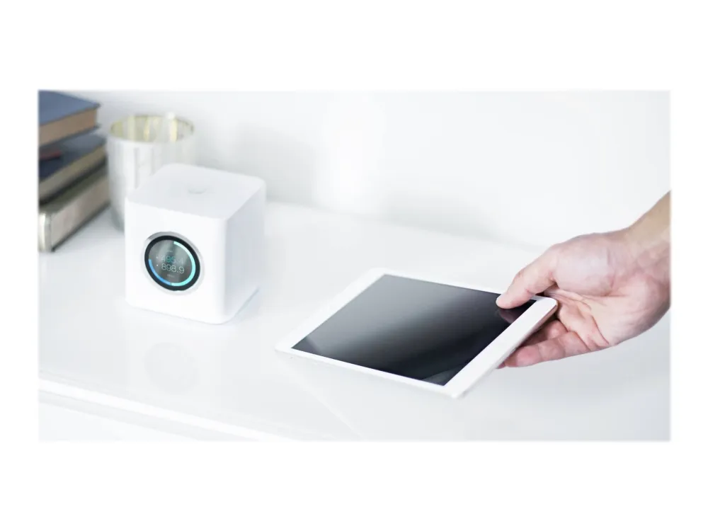 Ubiquiti AmpliFi Home Wi-Fi System AFi-HD - Wi-Fi system (router, 2 extendere) - op til 20.000 sq.ft - mesh - GigE - 802.11a/b/g/n/n/ac