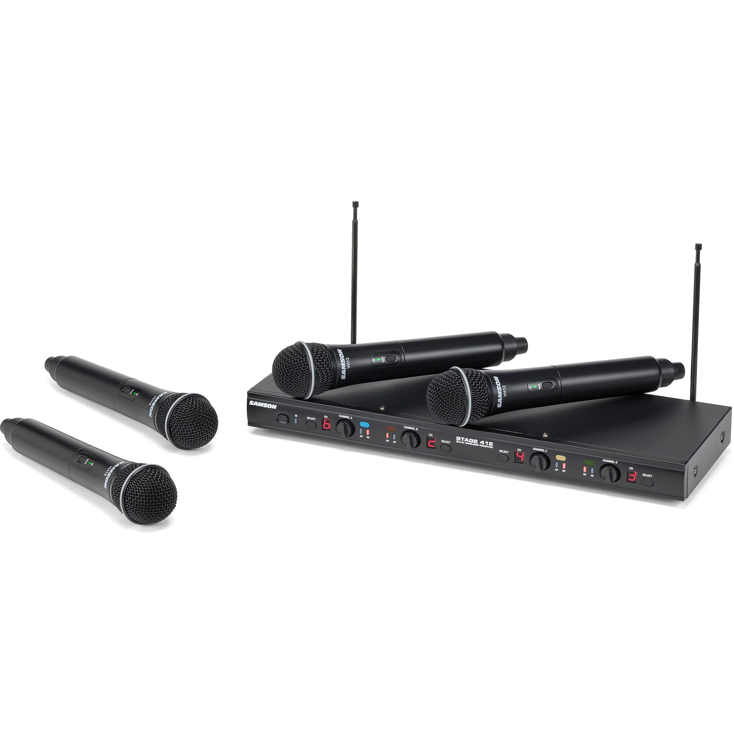 Samson Stage 412 vierdelige draadloze microfoonset