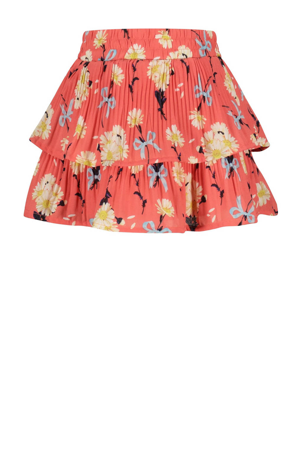 Le Chic rok TINI met all over print warm roze/wit