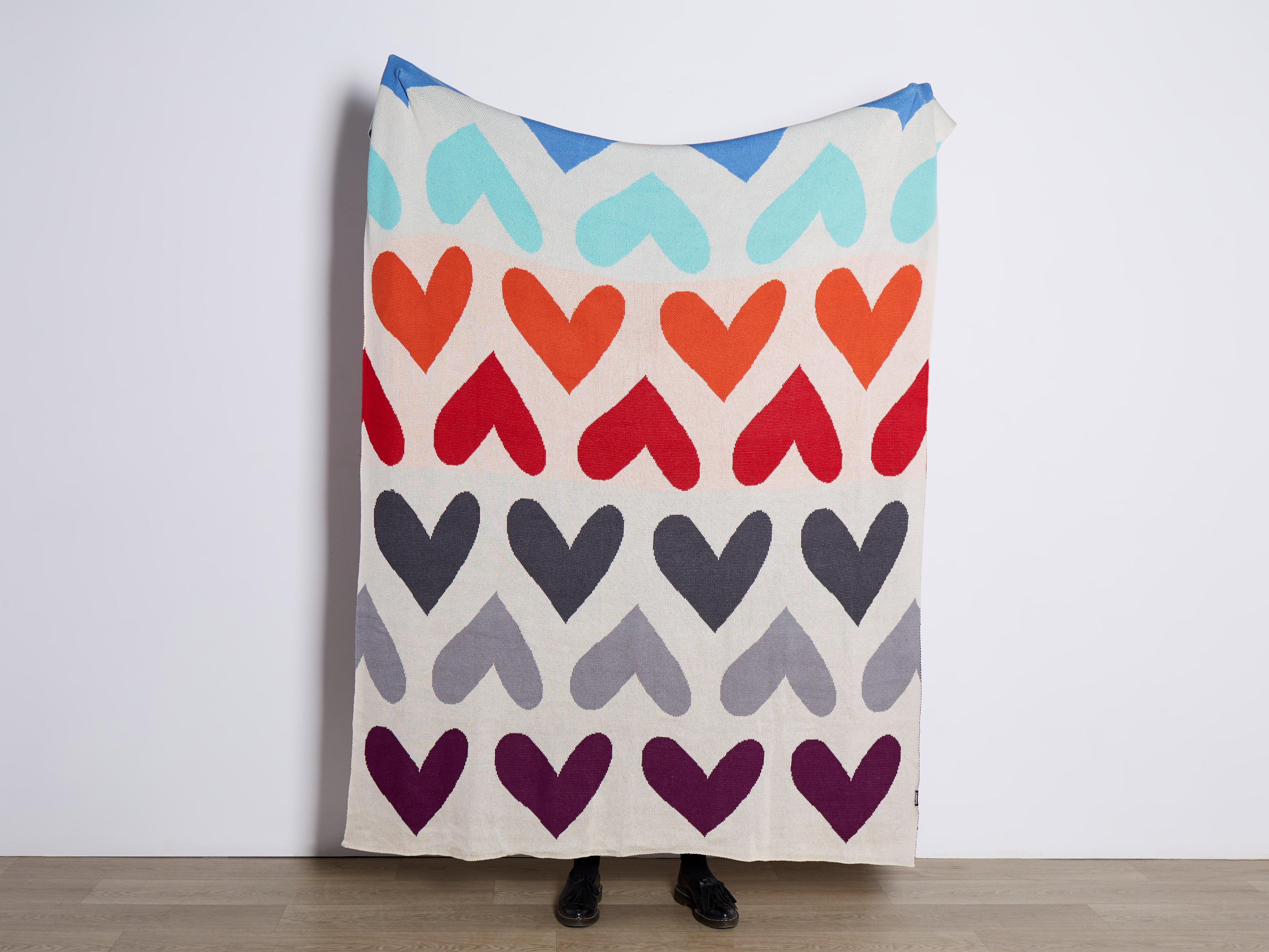Plaid KOHAT Katoen 130 x 170 cm Meerkleurig