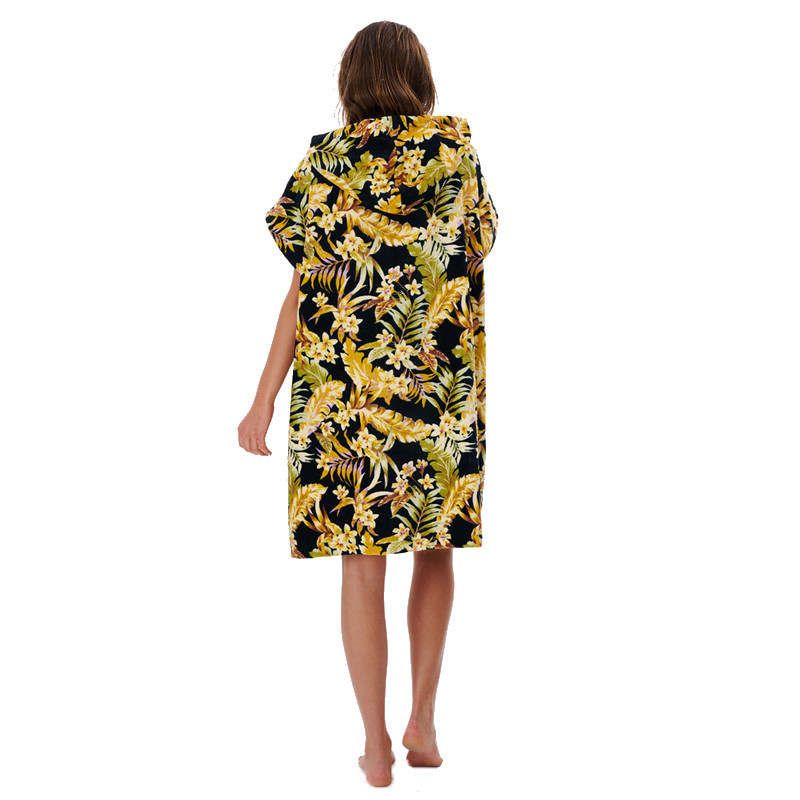 PONCHO RIPCURL SUNDAY SWELL NOIR