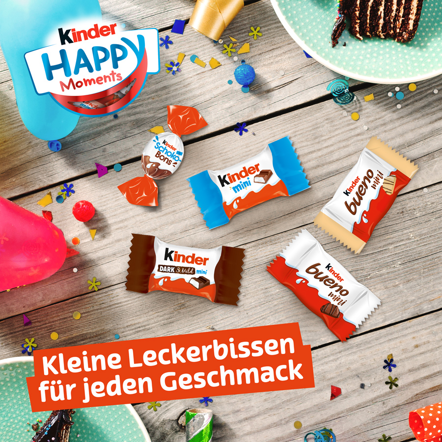 Ferrero kinder Happy Moments 1039 g MHD:17.5.25