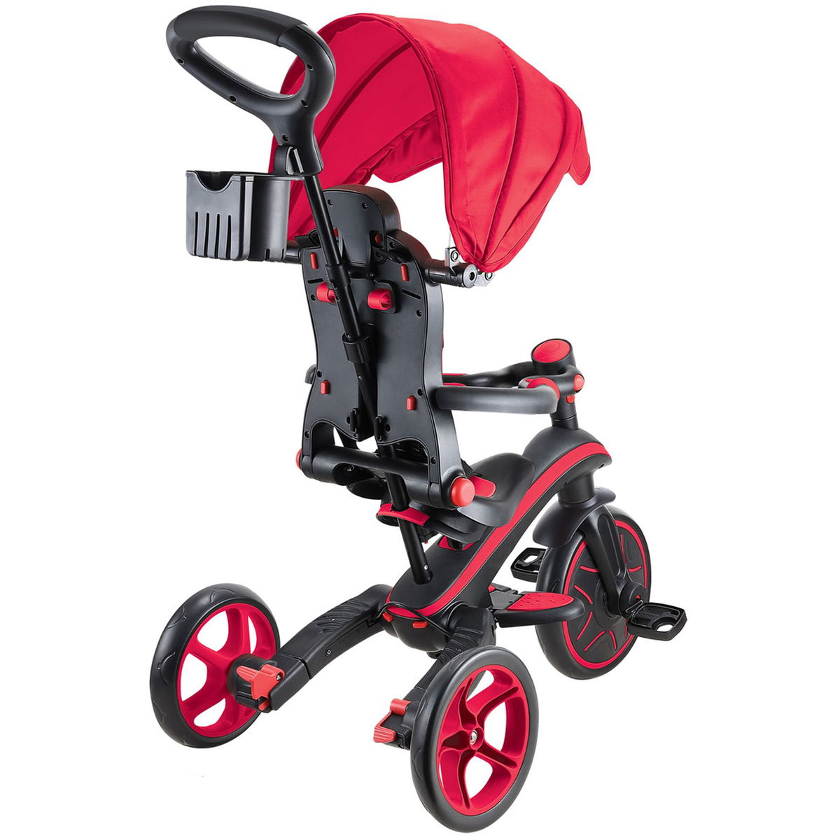 GlobberGlobber   Trike Explorer 4in1 faltbar rot