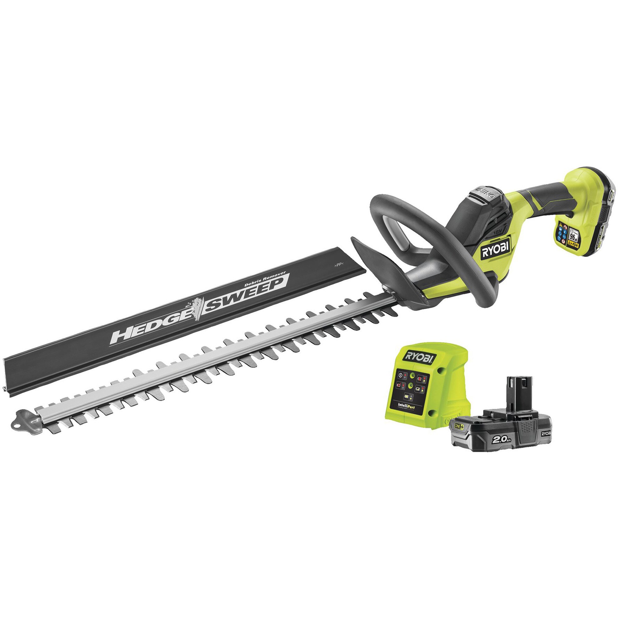 Ryobi Heckenschere ONE+ Akku-Heckenschere RY18HT50A-120, 18Volt