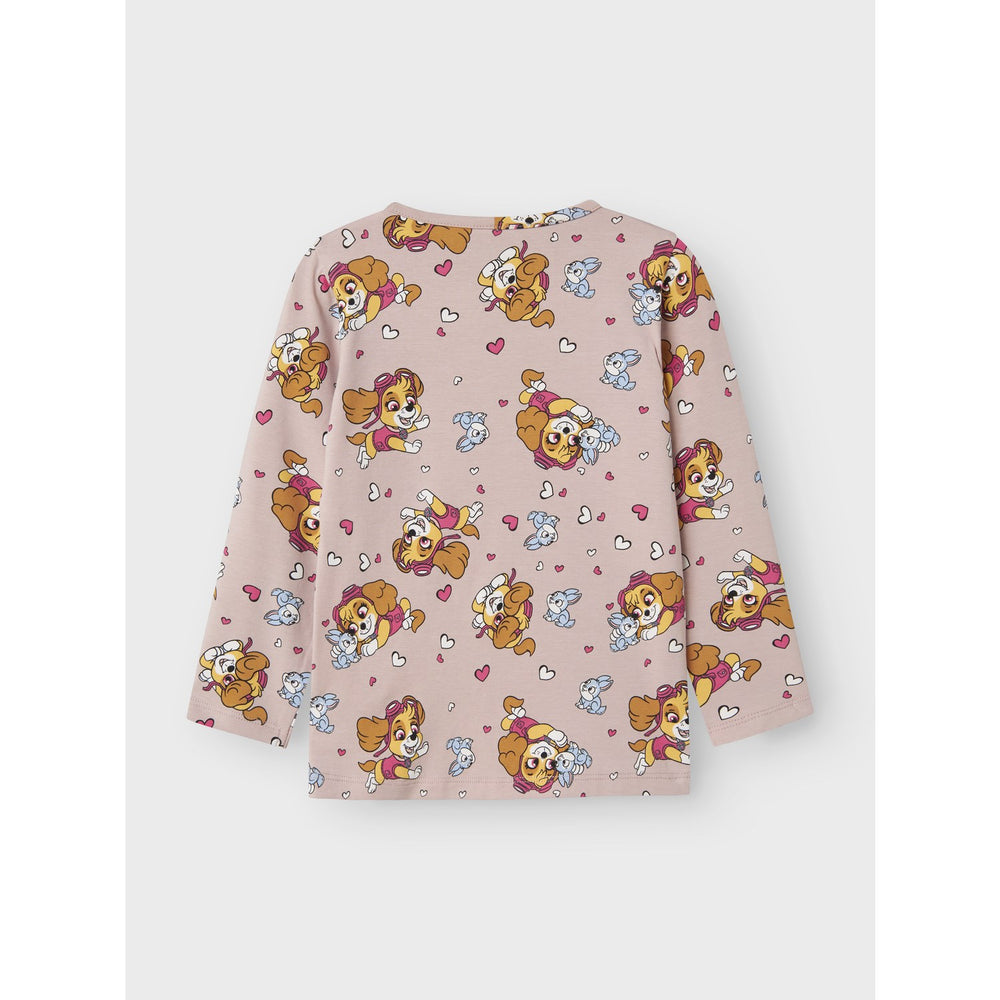 Køb Name It Burnished Lilac Nmfjiddi Paw Ls Top Cplg