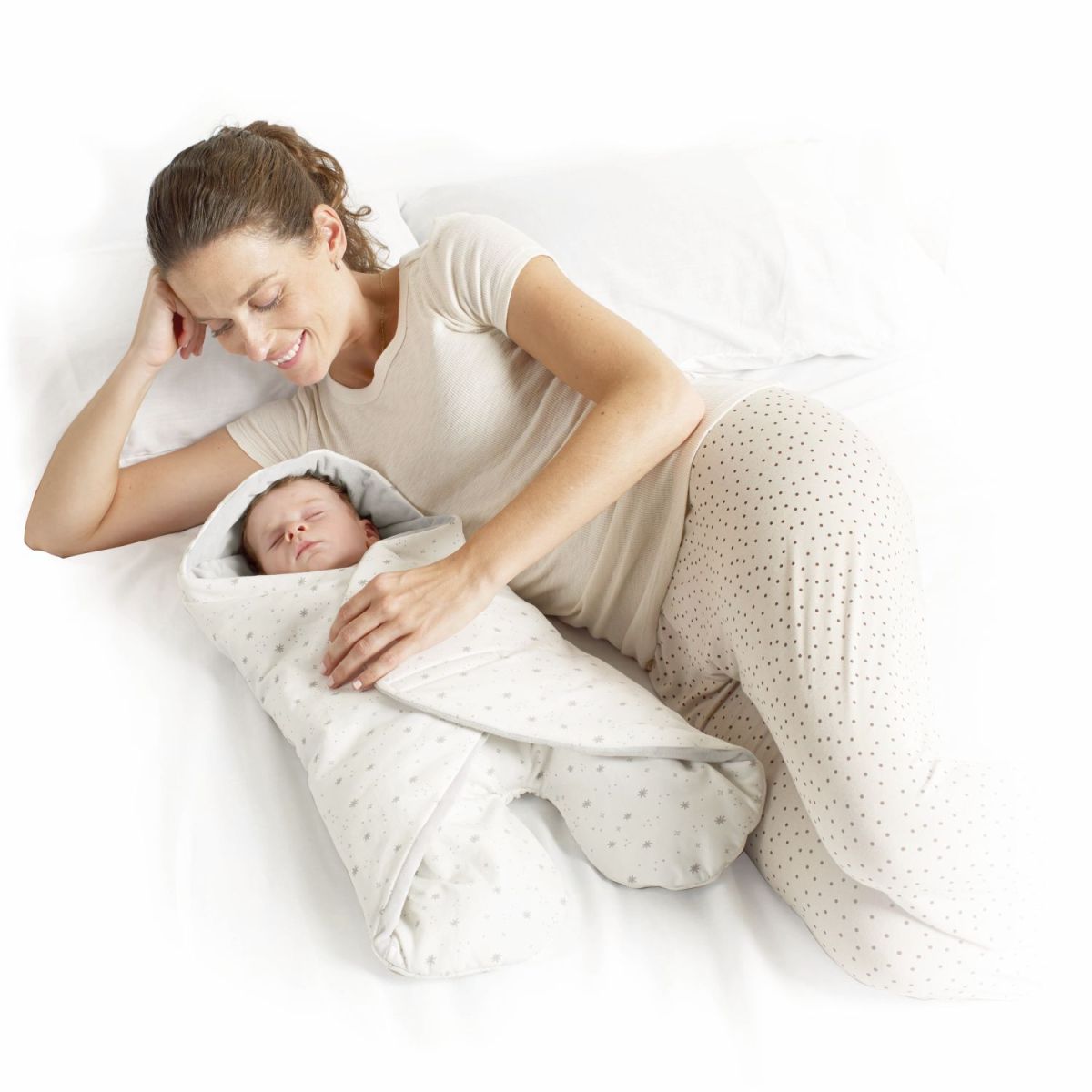 Jané Nid d'ange Enveloppe Dim Grey 0-6 mois - Ecru