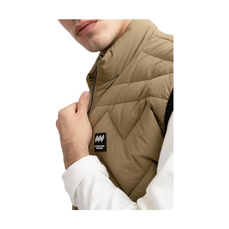 Mountain Works Featherlight Down Vest Men Sahara