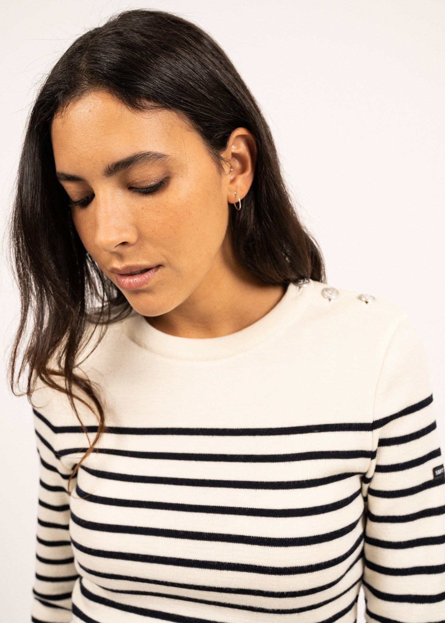 Pull marin rayé Marée