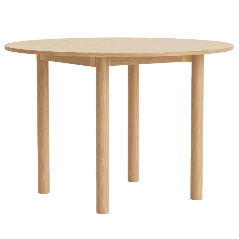 Hay Annex tafel Ø110 gelakt eiken
