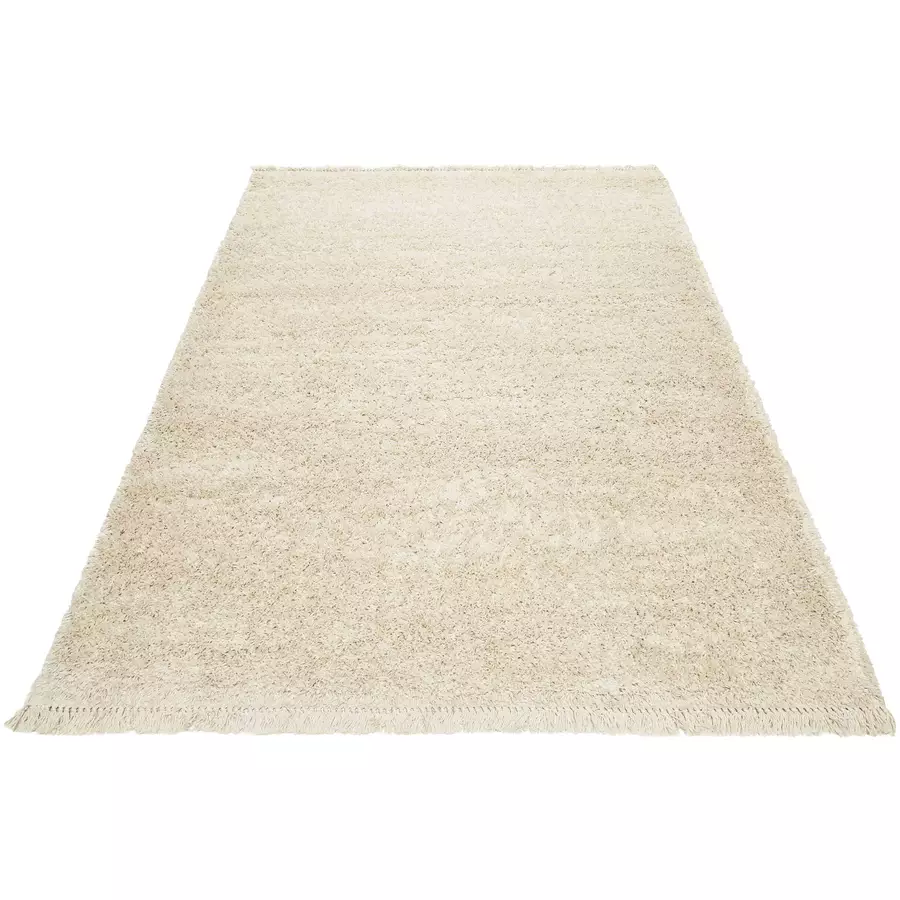 Wecon home Hochflorteppich STUDIO zero creme beige