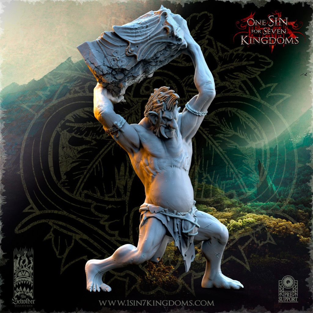The Beholder Miniatures - Trolls - Trolls des Forets