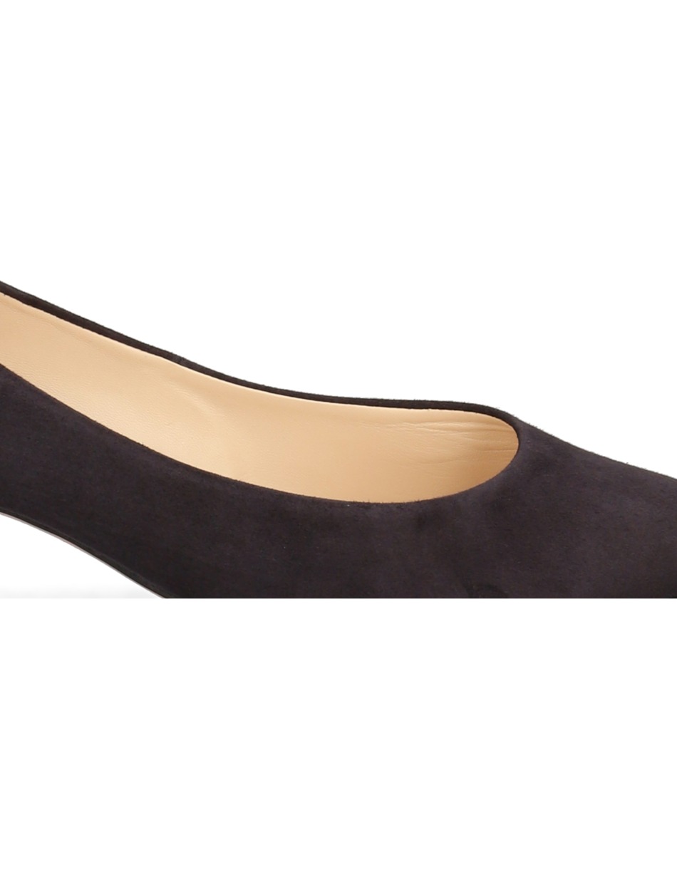 Veloursleder Pumps