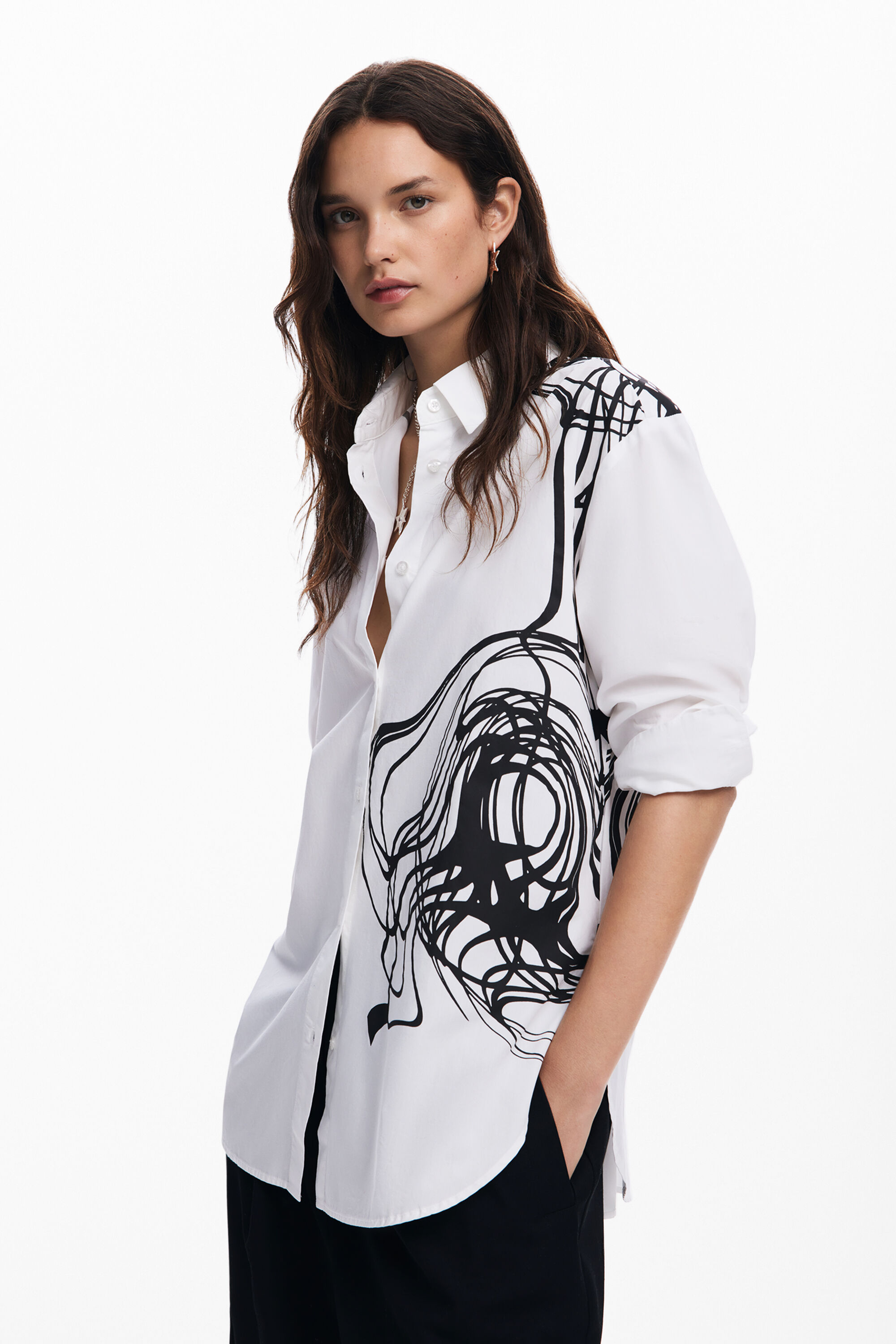 Camisa oversized M.Christian Lacroix