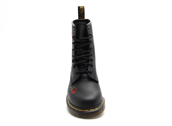 Dr martens boots bottine plates femme 1460 vonda noir
