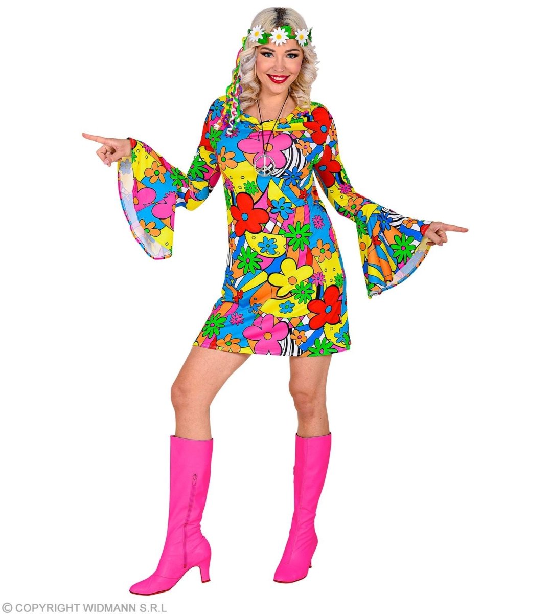 Disco 70S Jurk Dames