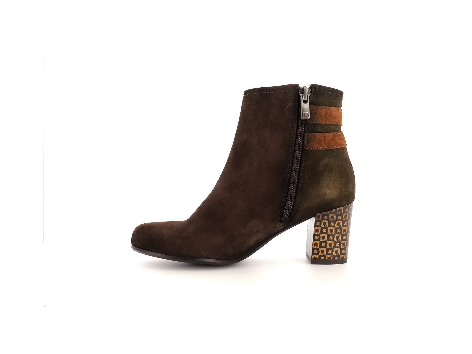 Dorking-D8921 Cuir gras Marron Foncé