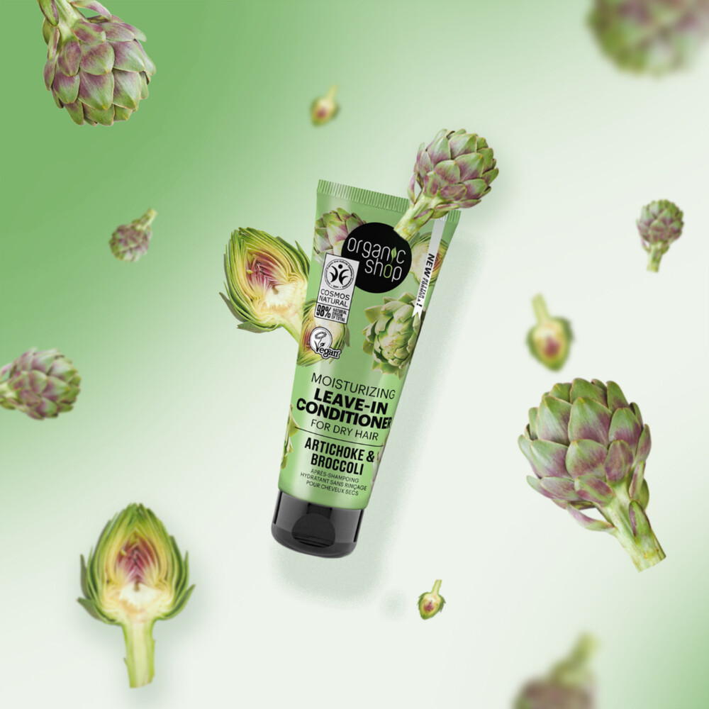 Organic Shop Leave-In Conditioner Artichoke and Broccoli75 ml