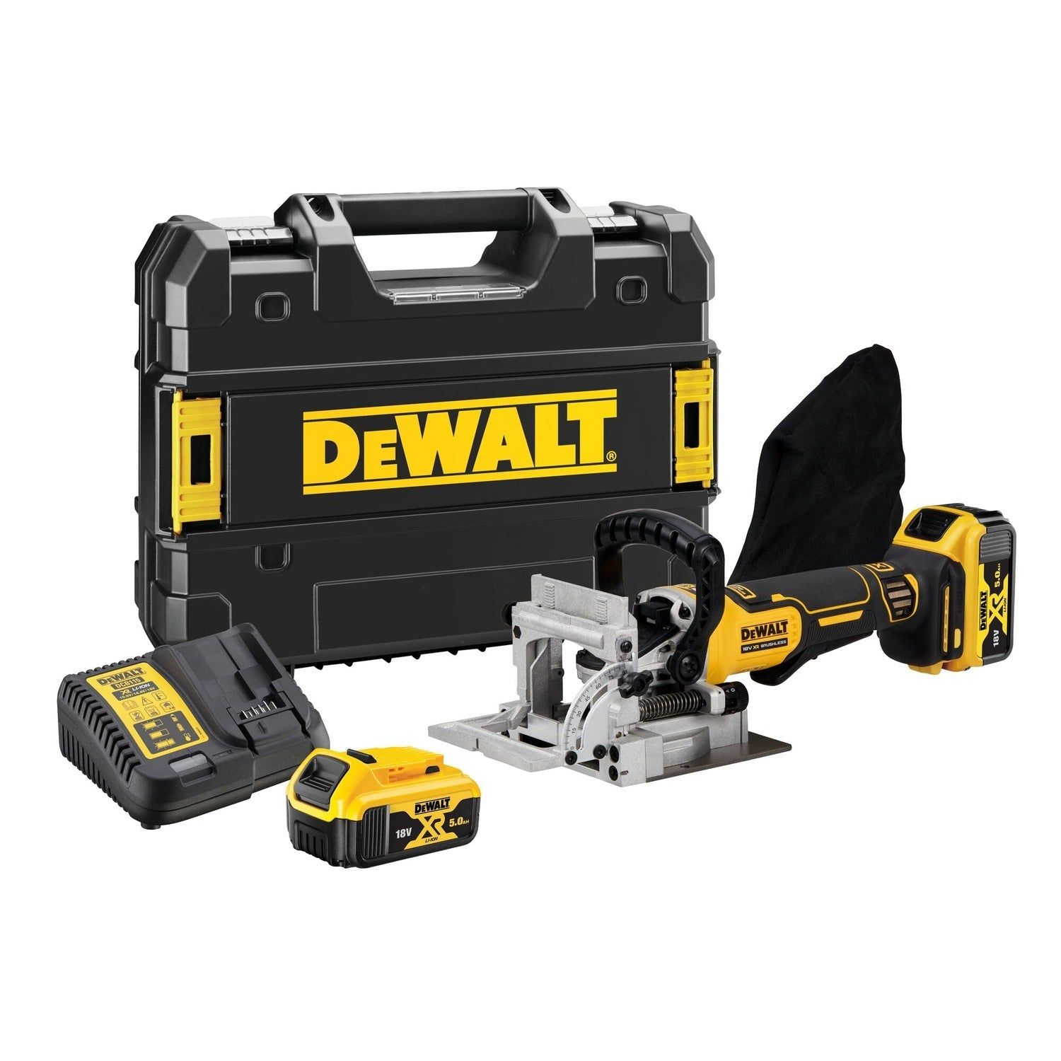 DeWALT DCW682P2 Accu lamellenfrees 18V XR 5.0Ah in TSTAK
