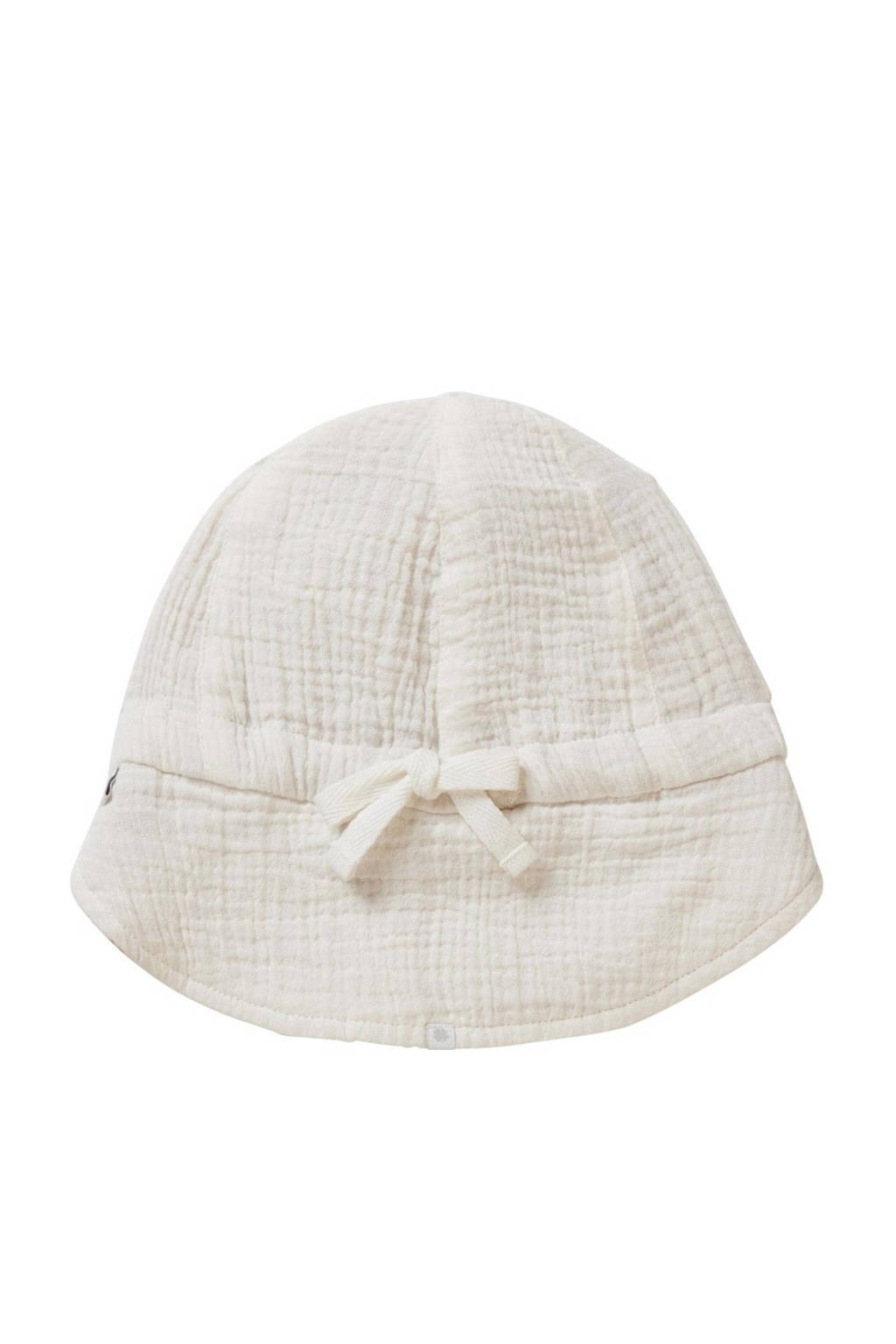 Noppies reversible hoed wit/bruin