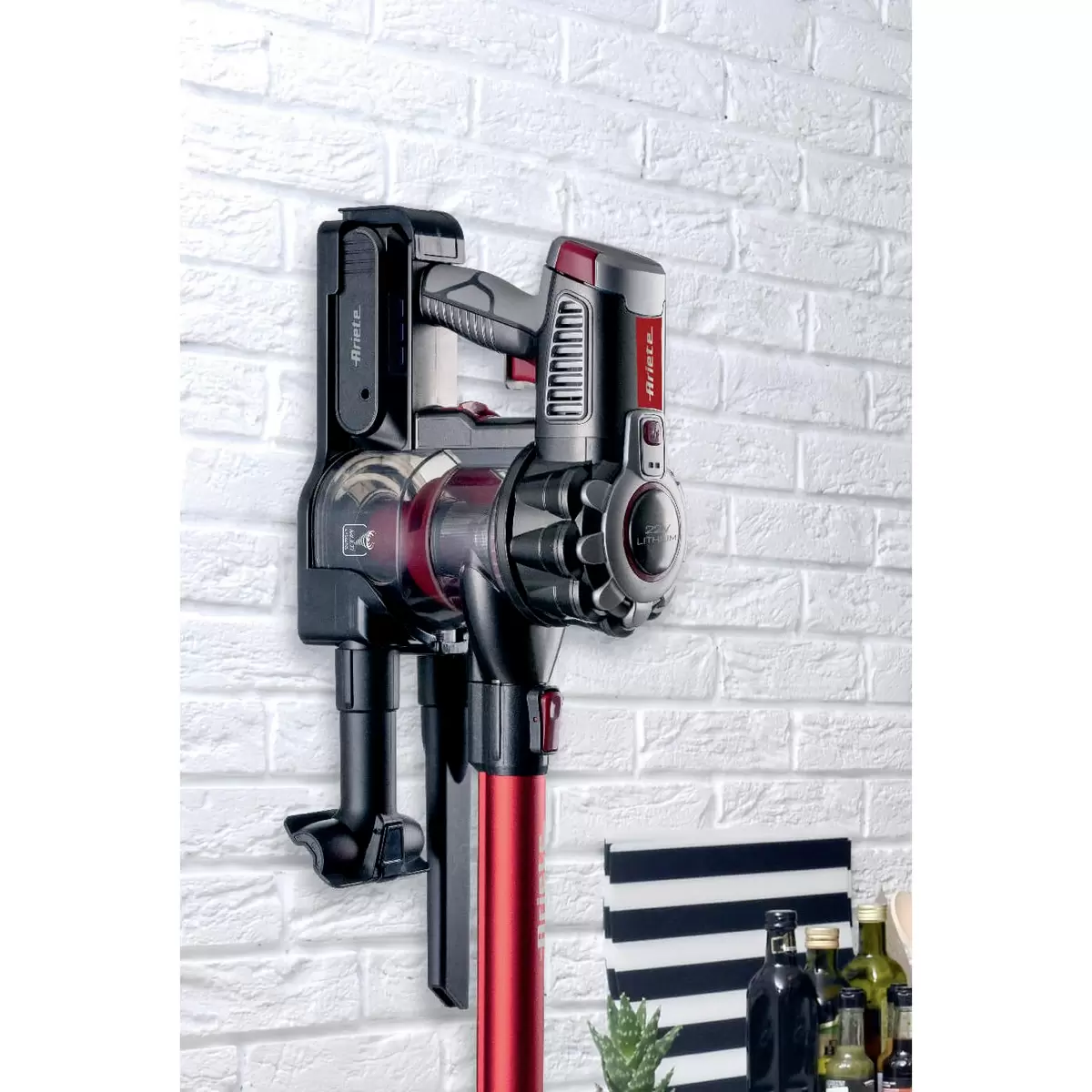 Staubsauger ohne Beutel Ariete 2757 Staubsauger Red anthrazit,rot
