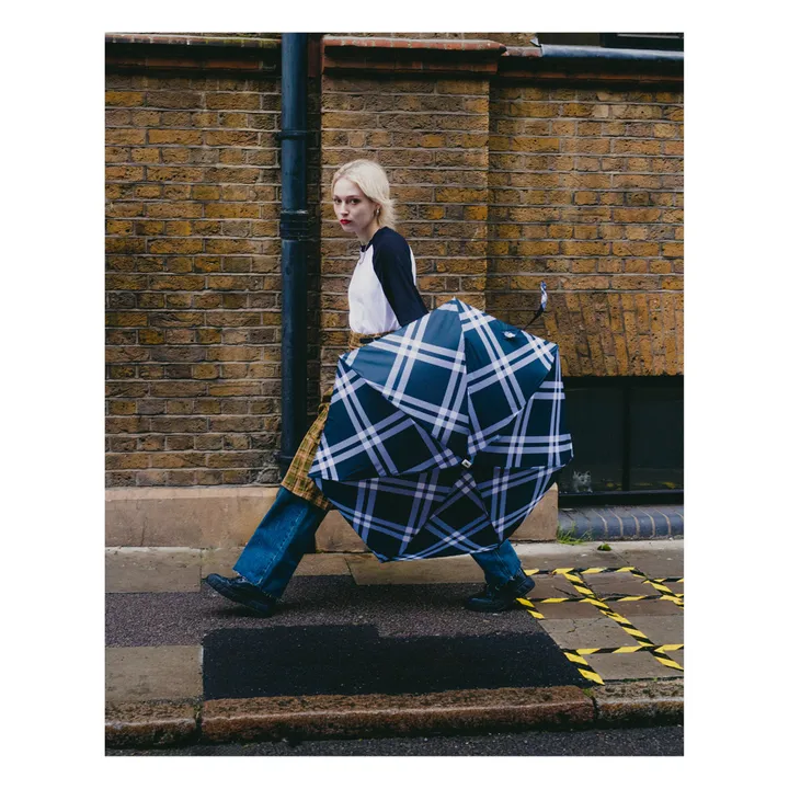 Anatole Parapluie pliant Camden | Bleu marine