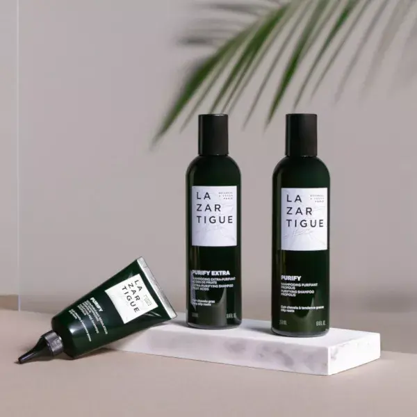 Shampoo Extra Purificante Lazartigue Purify com Ácidos de Frutas para Couro Cabeludo Oleoso 250ml