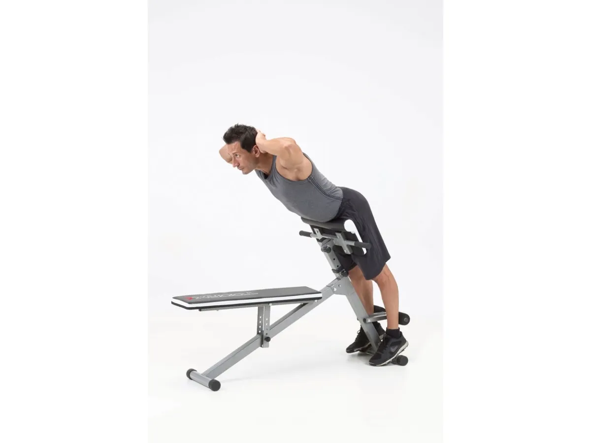 Toorx WBX-40, Justerbar vægttræningsbænk, Motionscenter, Hjem, Stål, Sort, 715 mm, 1390 mm