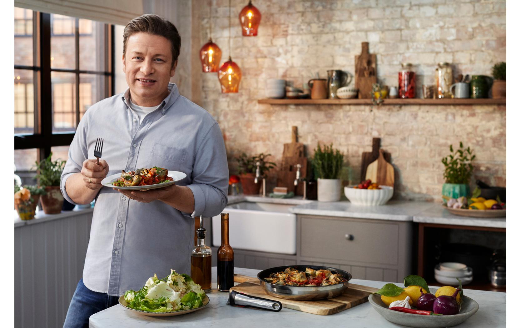 Pfannen-Set Jamie Oliver Ingenio On 3-teilig 24 cm/28 cm<br>Platzsparendes und vielseitiges Kochgeschirr