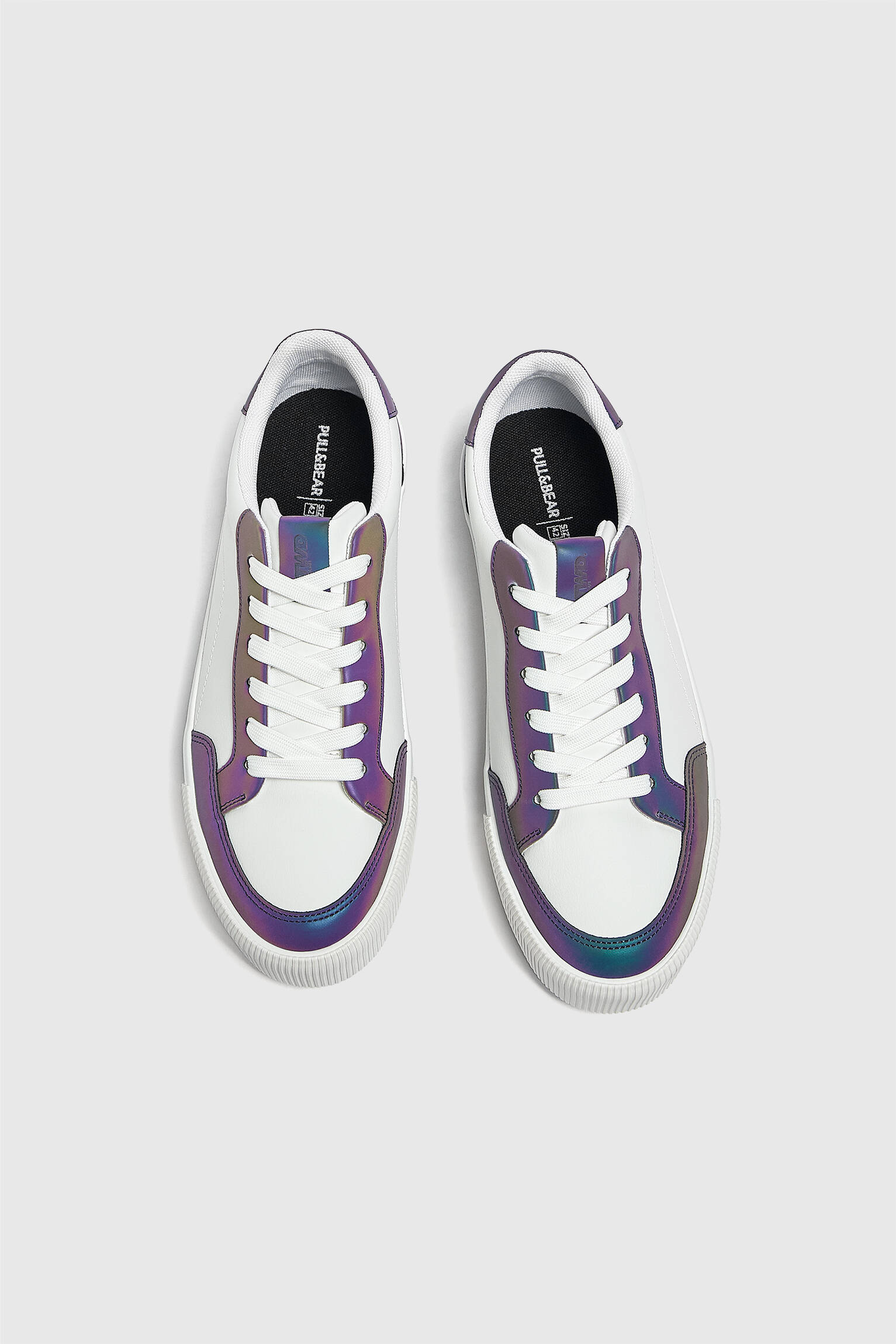 TÊNIS CASUAL IRIDESCENTE - BRANCO
