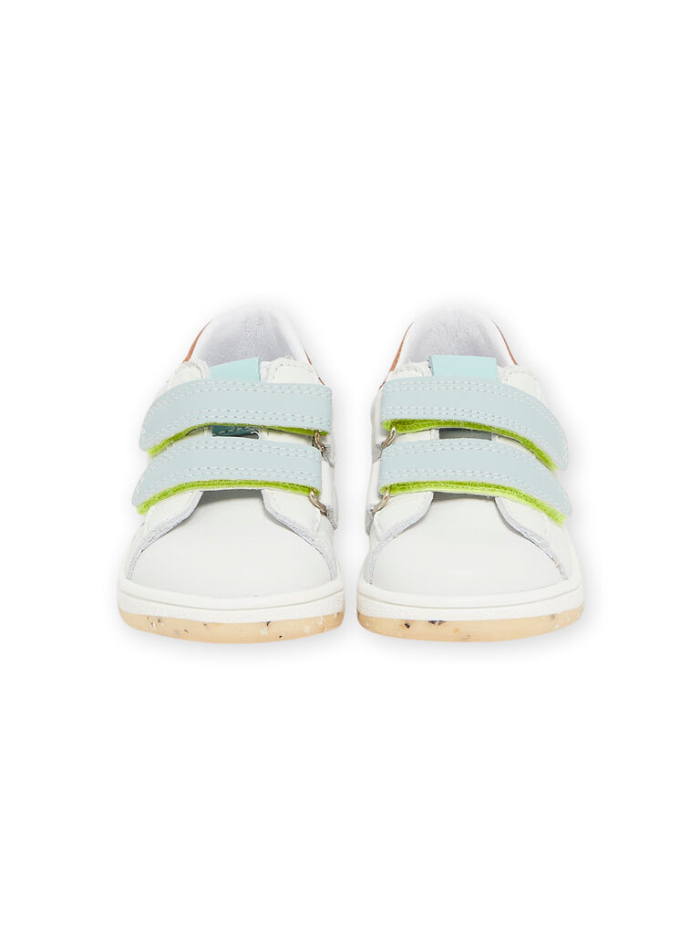 Baskets blanches en cuir