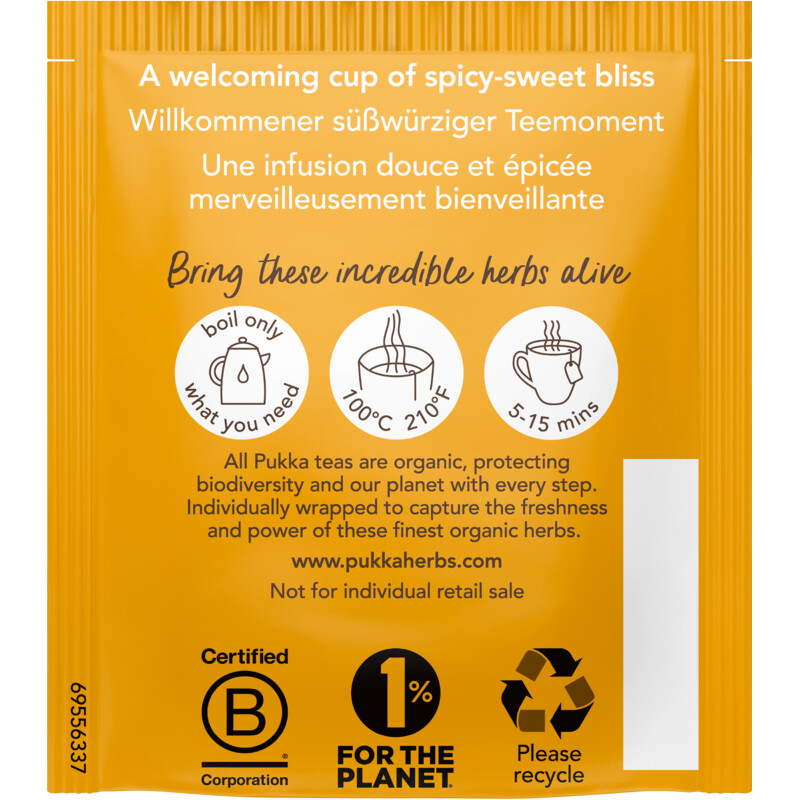 Pukka Lemon ginger manuka honey