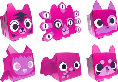 Pet Simulator Core Mystery Pack Figursett Series 2 4-Pakk