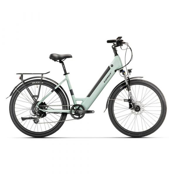Conor Lombok 26´´ M310dl 8s 2023 Electric Bike Prateado M / 504Wh