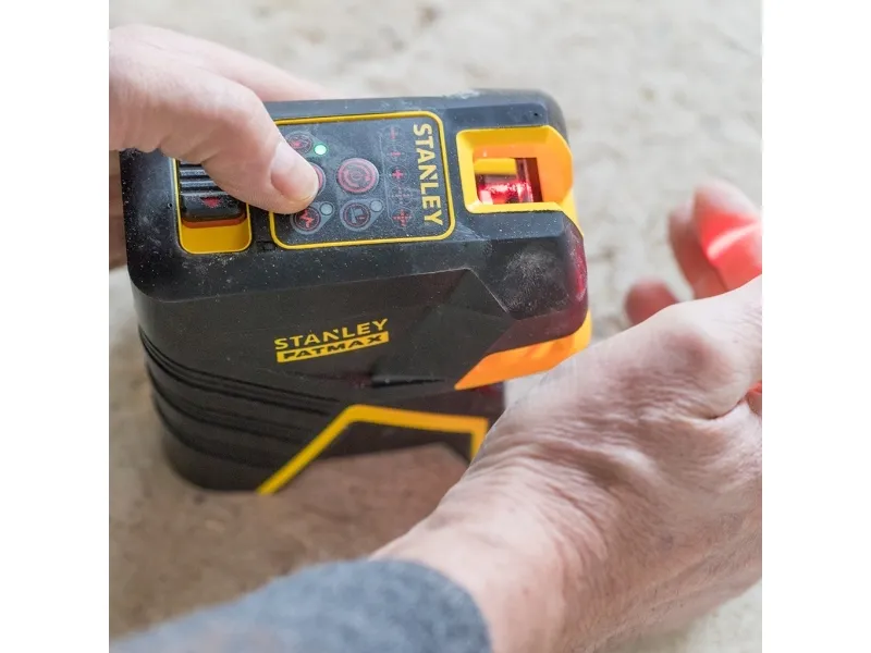Stanley FMHT1-77415, 20 m, 3 mm/m, 50 m, Horisontal/vertikal, Rød, 150°