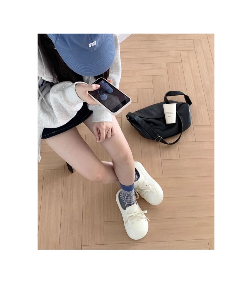 Honkizz - Platform Two Tone Mules
