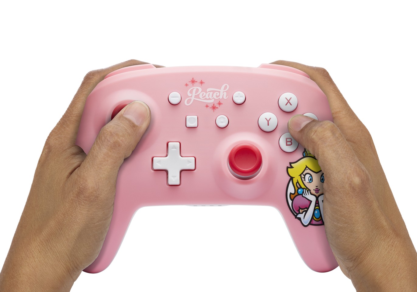PowerA Wireless Controller ‒ Princess Peach Pink (Nintendo Switch)