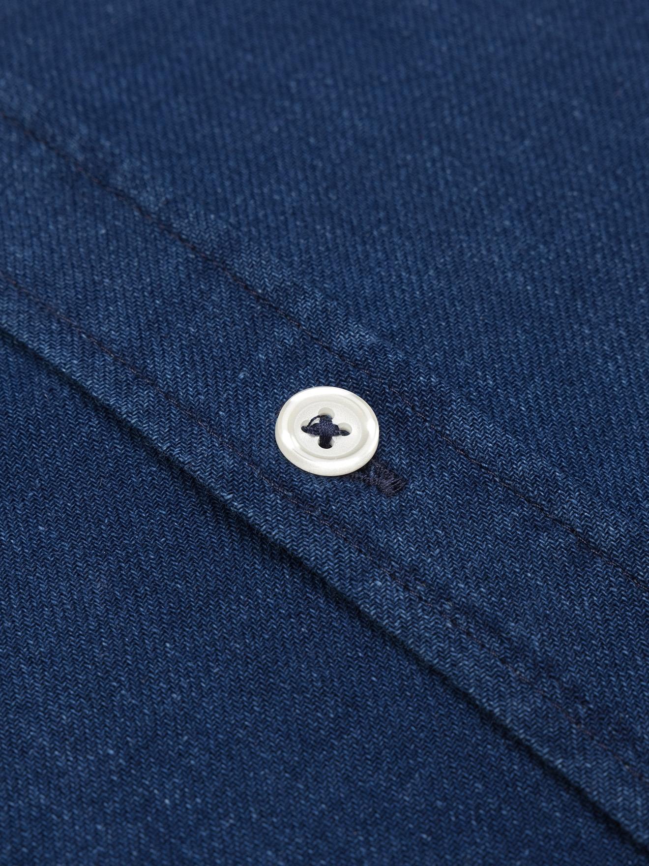 Chemise cintrée Erwin indigo