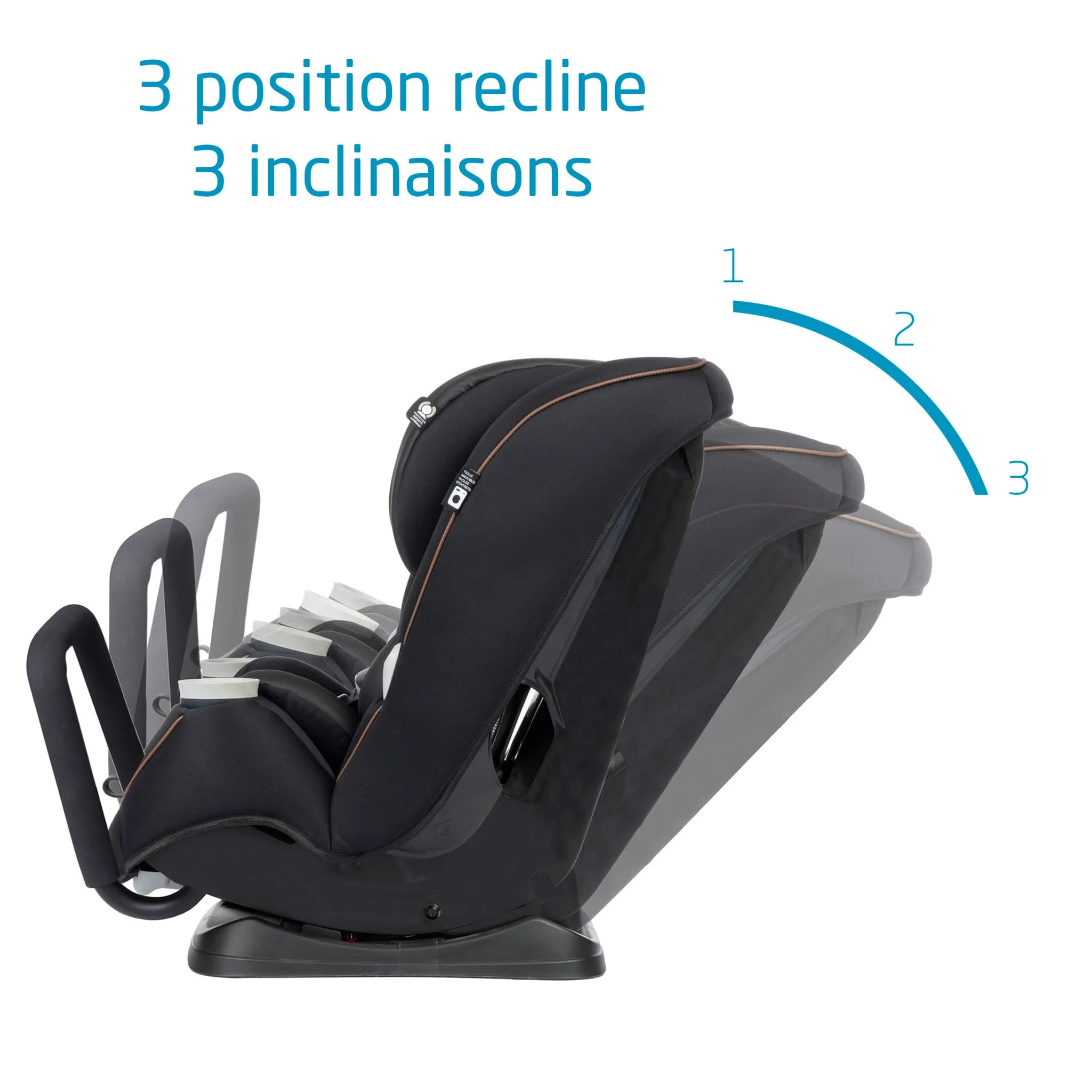 Maxi-cosi Siège d'Auto Pria All-in-one 4-100lb - Designer Noir