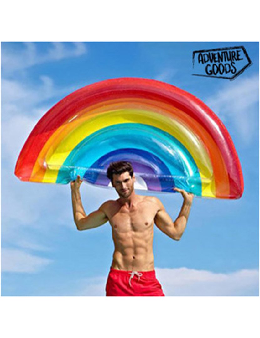 Rainbow Inflatable Mattress