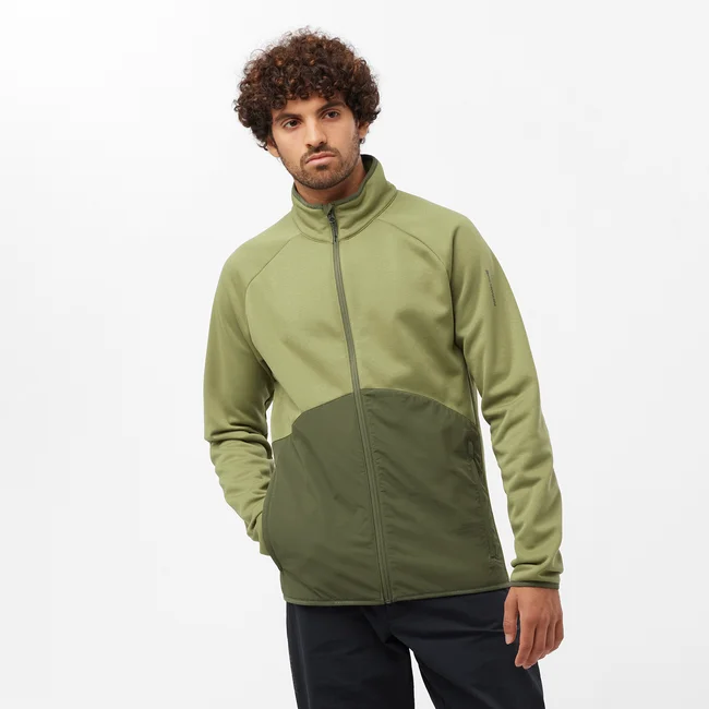 ESSENTIAL WARM  Midlayer-Jacke mit durchgehendem Reißverschluss Herren