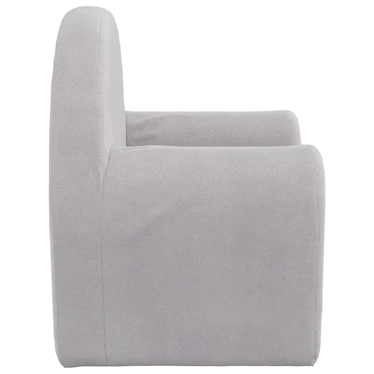 vidaXL Canapé Enfant Gris Clair
