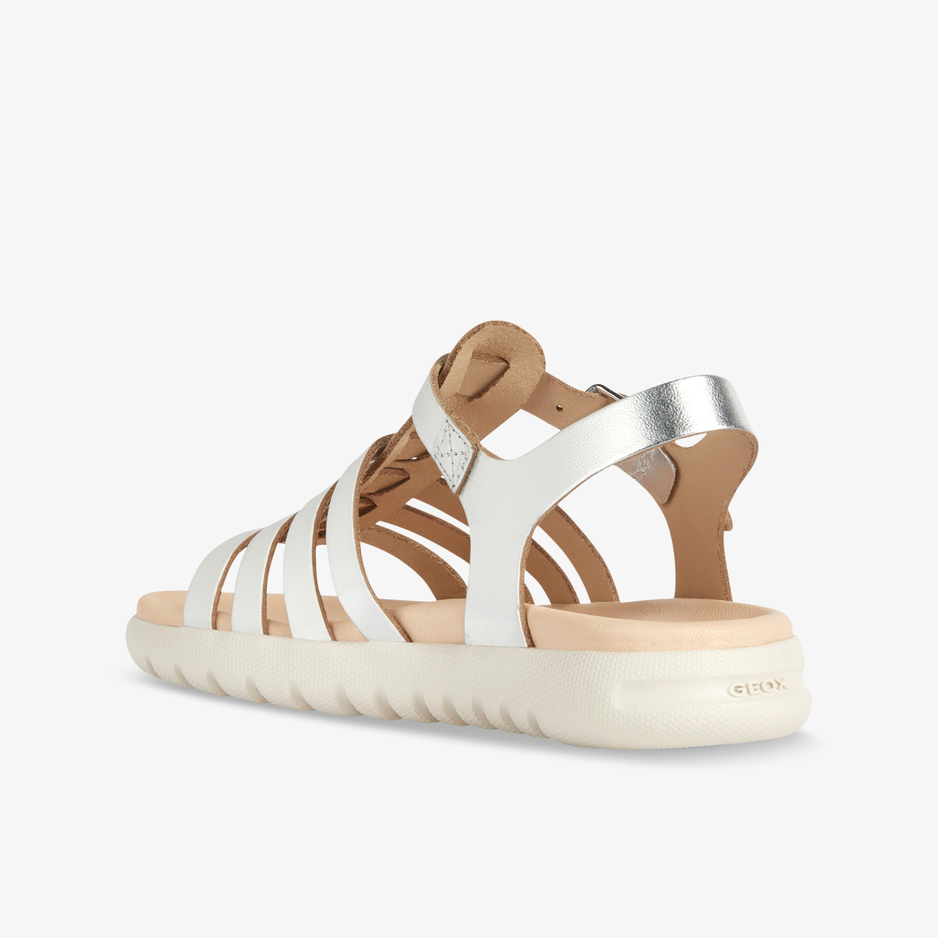 GEOX Kinder Sandalen silber