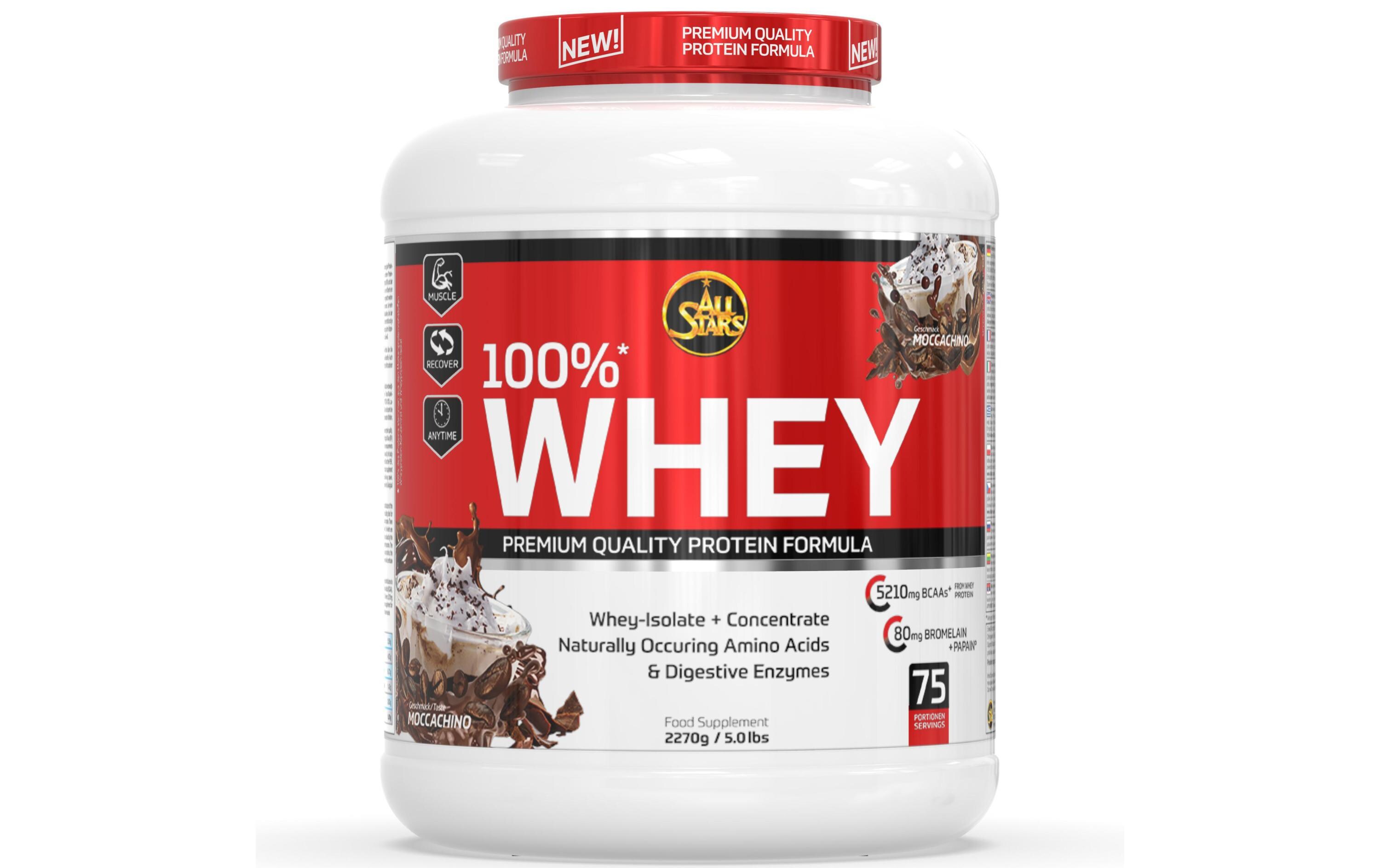 Pulver Whey Protein 100% Moccachino 2270 gPulver
