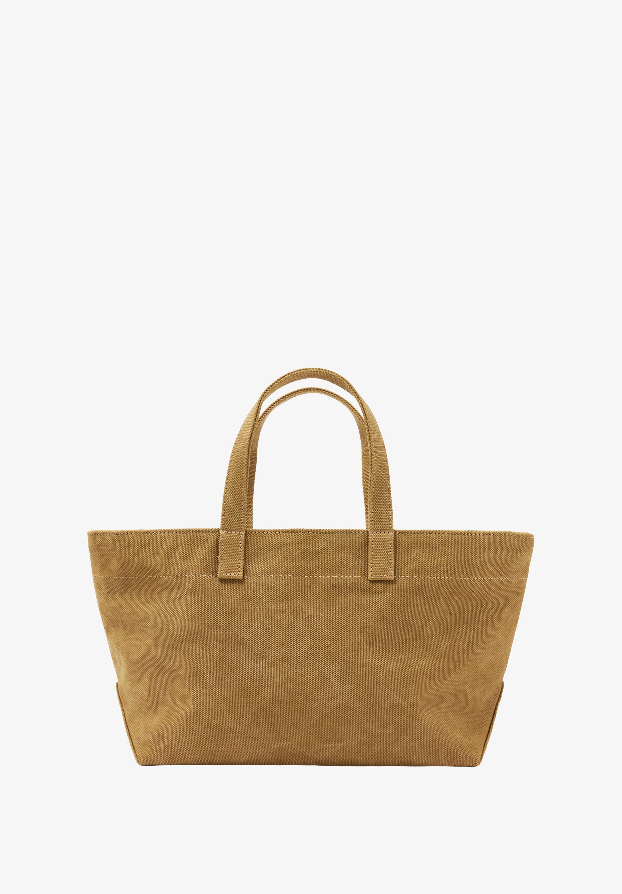 Sac Drummer Toile Small - Beige fonce