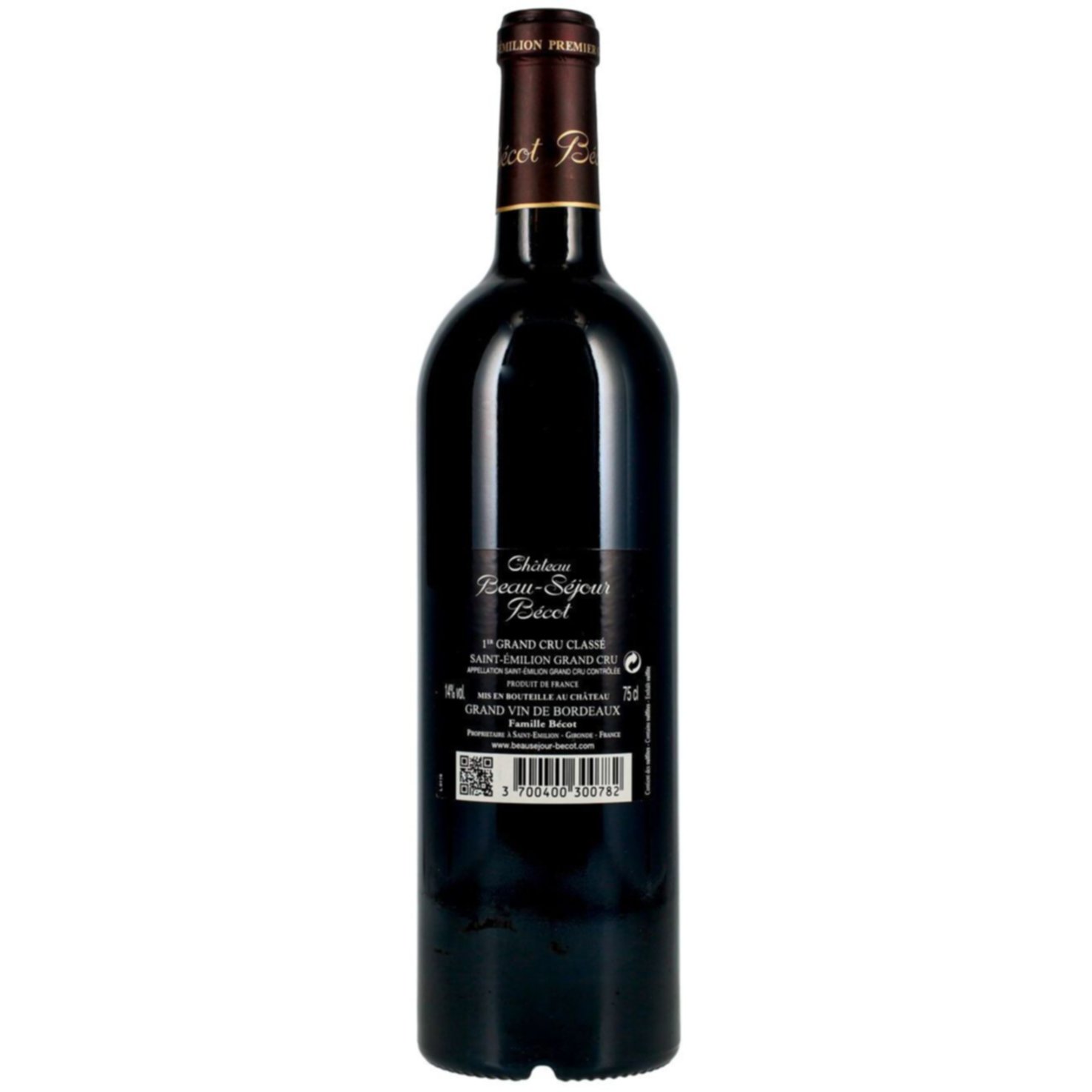 Château Beau-Séjour Bécot Saint-Emilion 1er Grand Cru Classé B AOC -75cl