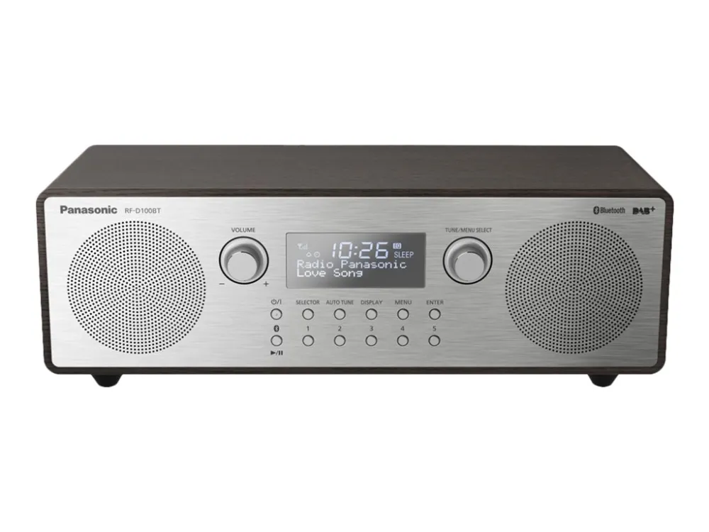 Panasonic-RF-D100BT - DAB bærbar radio - 5 Watt