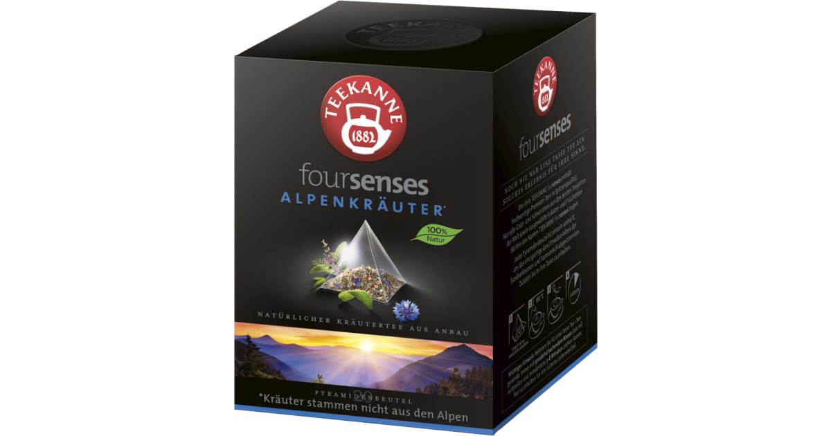 TEEKANNE Foursenses Alpenkräuter