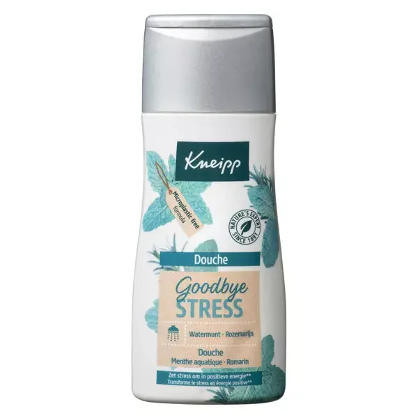 Gel de Banho Kneipp Goodbye Stress, Hortelã Aquática e Alecrim, 200ml