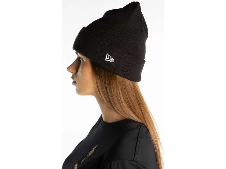 New Era MLB ESSENTIAL CUFF 728 BLACK - - uniseks - czarny