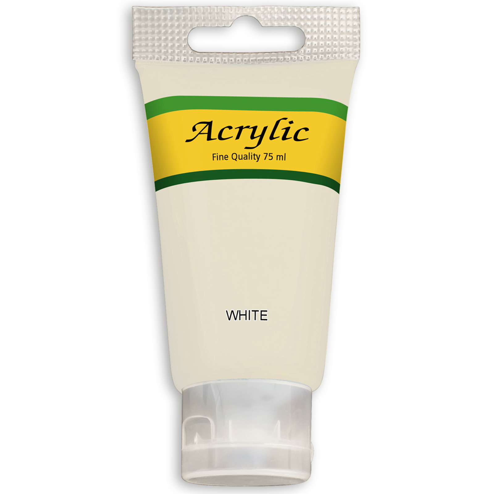 Acrylfarbe - weiß - 75 ml